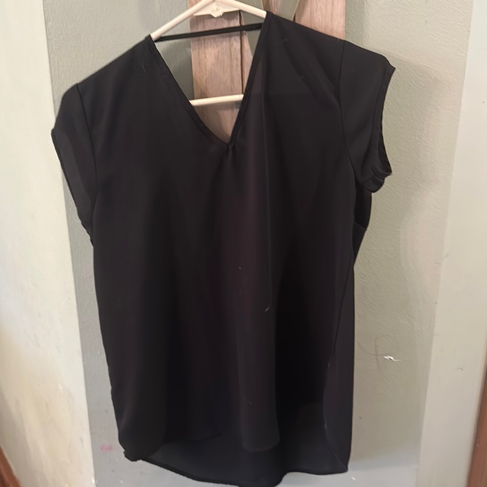 Low back dress shirt